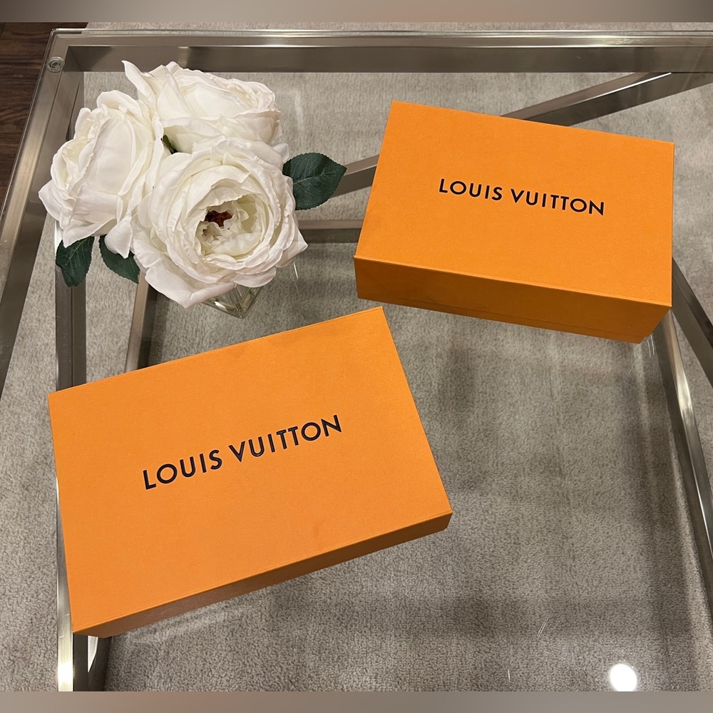 Louis Vuitton Magnetic Empty Gift Boxes (set of 2)